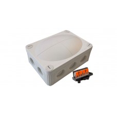 WISKA COMBI 310 LG IP66/IP67 Junction Box, 117 x 85 x 51mm, Light Grey